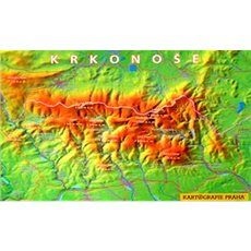 Česká republika mapa 3D