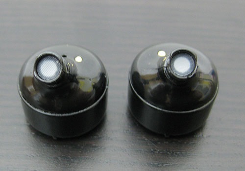 Connect IT True Wireless (hyper-bass), pohled do zvukovodu