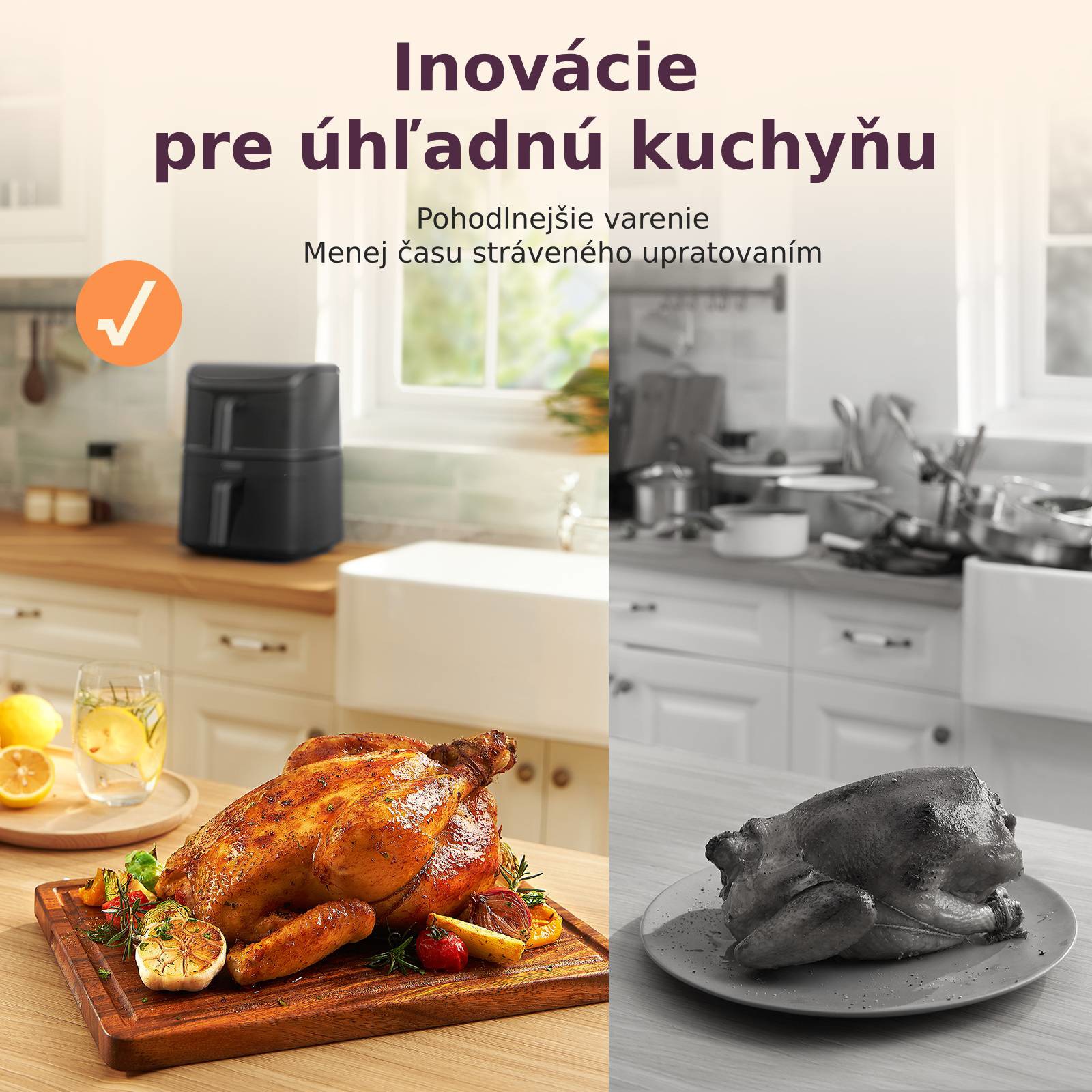 Teplovzdušná fritéza Cosori Turbo Tower