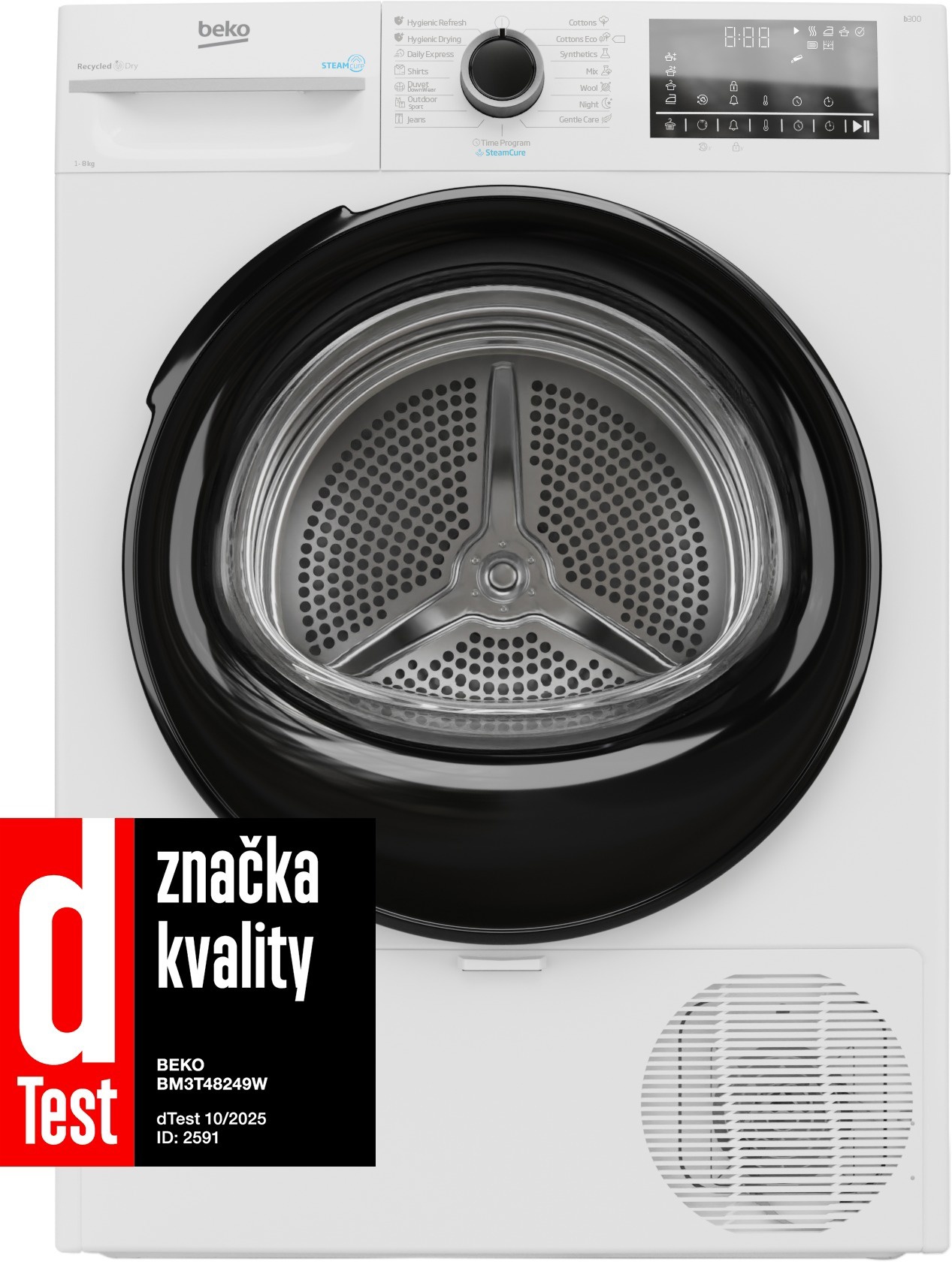 Sušička bielizne BEKO BM3T48249W
