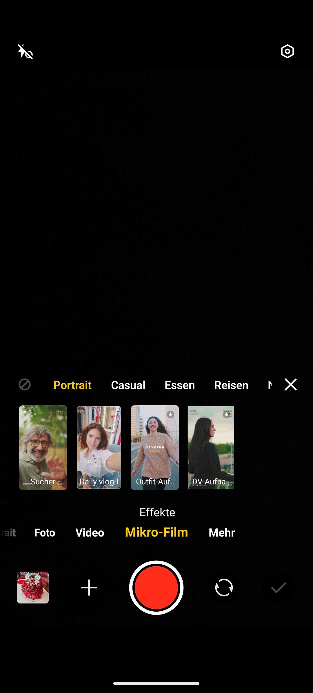 Vivo V50, Review, Mikrofilm