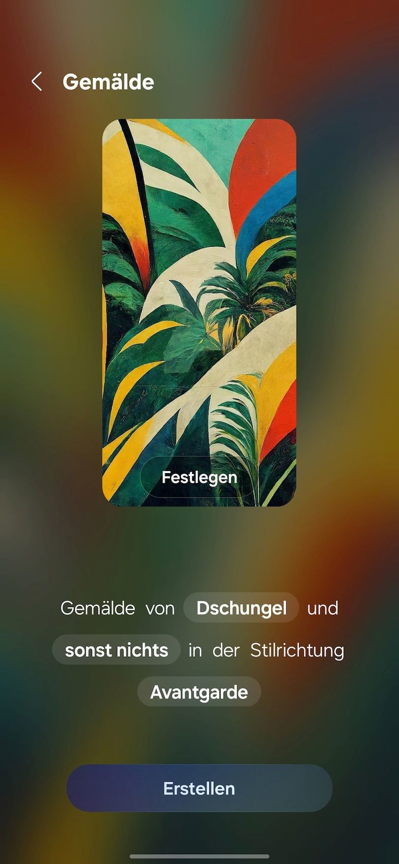 Samsung Galaxy S25 Ultra, Bewertung, AI Wallpaper