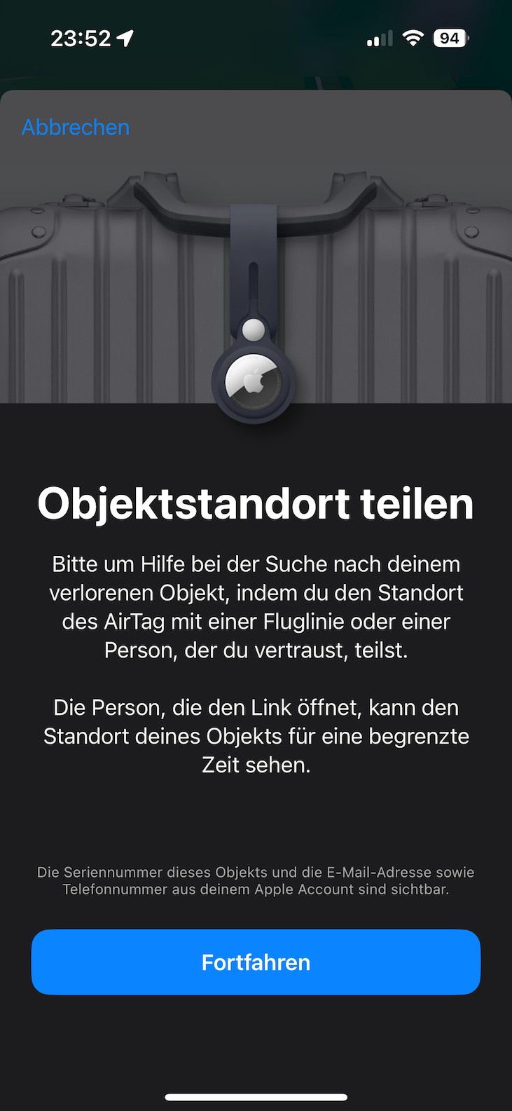 AlzaGuard Premium Hero Tag, Bewertung, Teilen bei Verlust