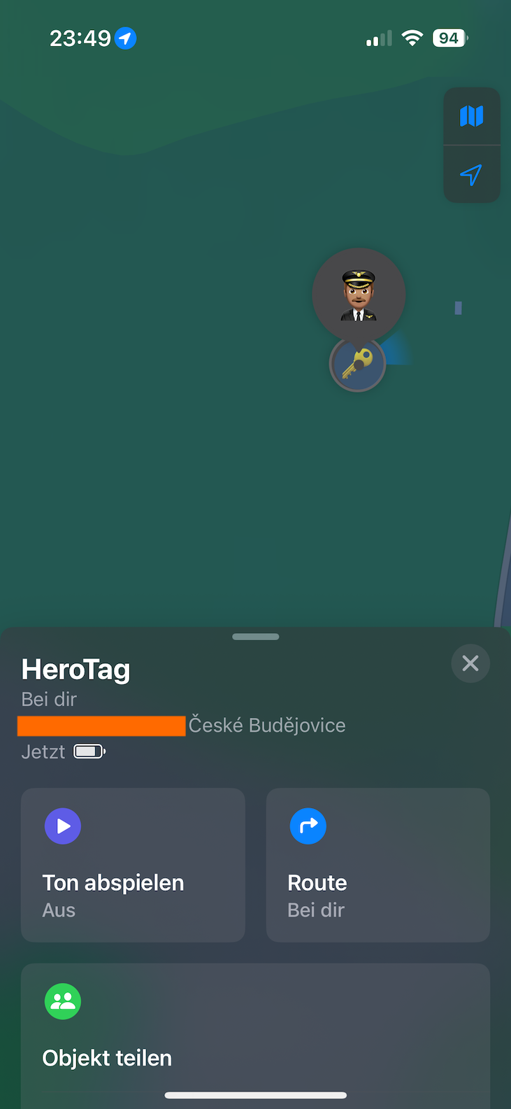 AlzaGuard Premium Hero Tag, Bewertung, Karte