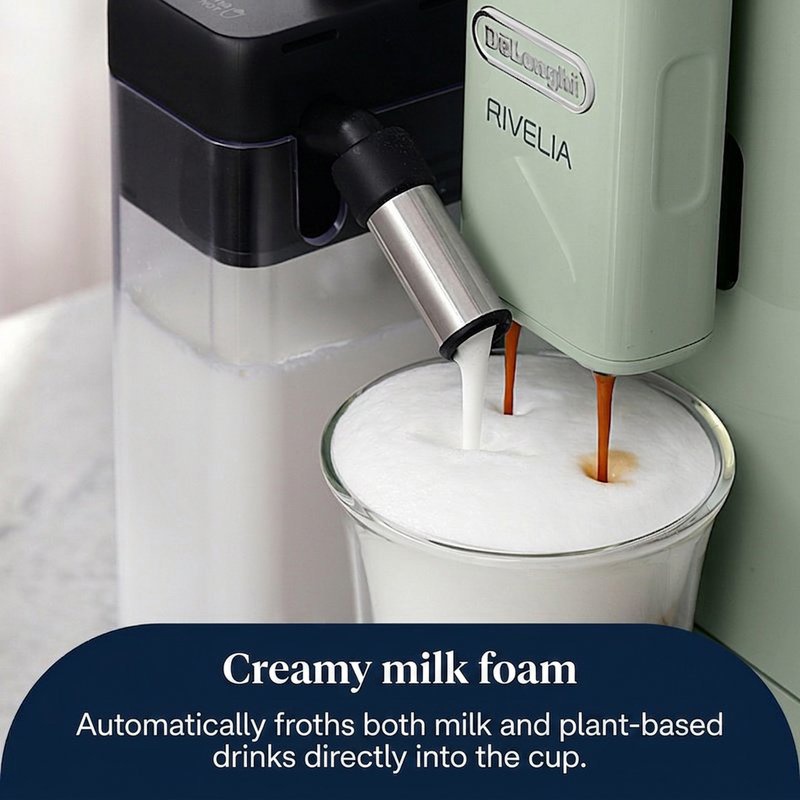 De'Longhi Rivelia Start EXAM 420.55.GR Automatic Coffee Machine