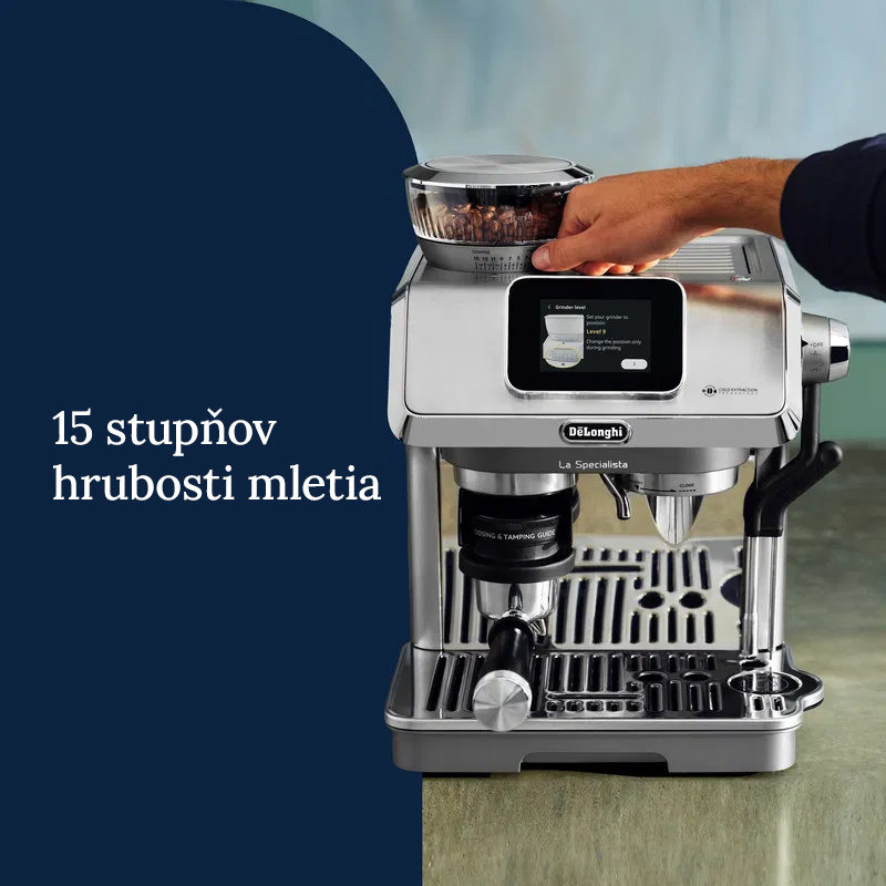 Pákový kávovar DeLonghi La Specialista Touch EC9455.M Kávovar pákový DeLonghi La Specialista Touch EC9455.M