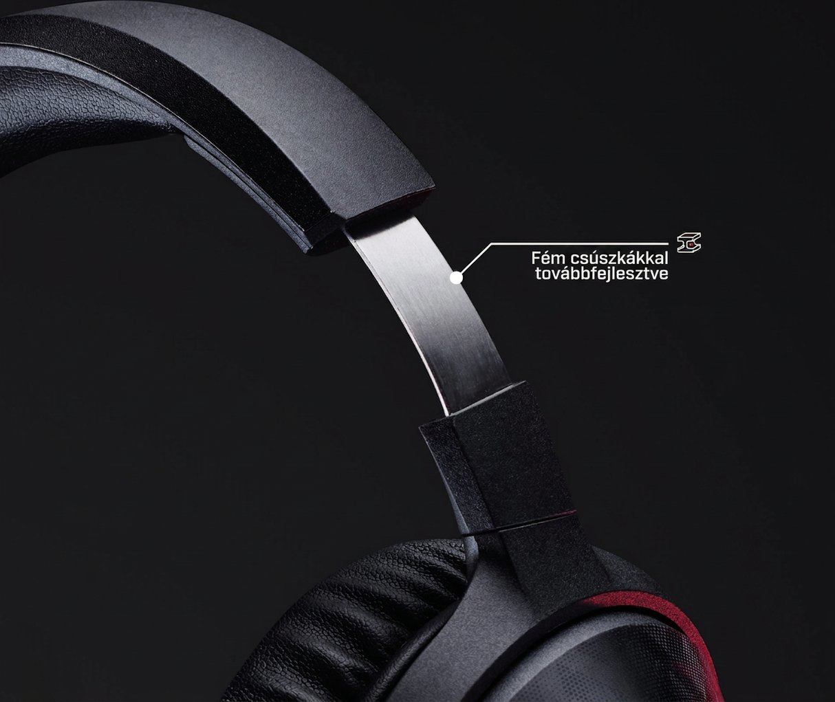 HyperX Cloud Stinger 3 Wireless Gaming Headset fekete gamer fejhallgató