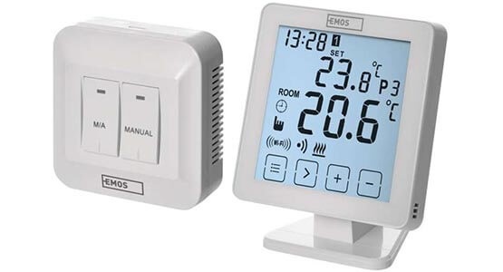 Digitaler Thermostat für Fußbodenheizung