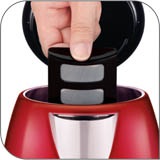 Tefal KI160511 Subito 3 3 Red Wine vízforraló eltávolítható vízkőszűrővel