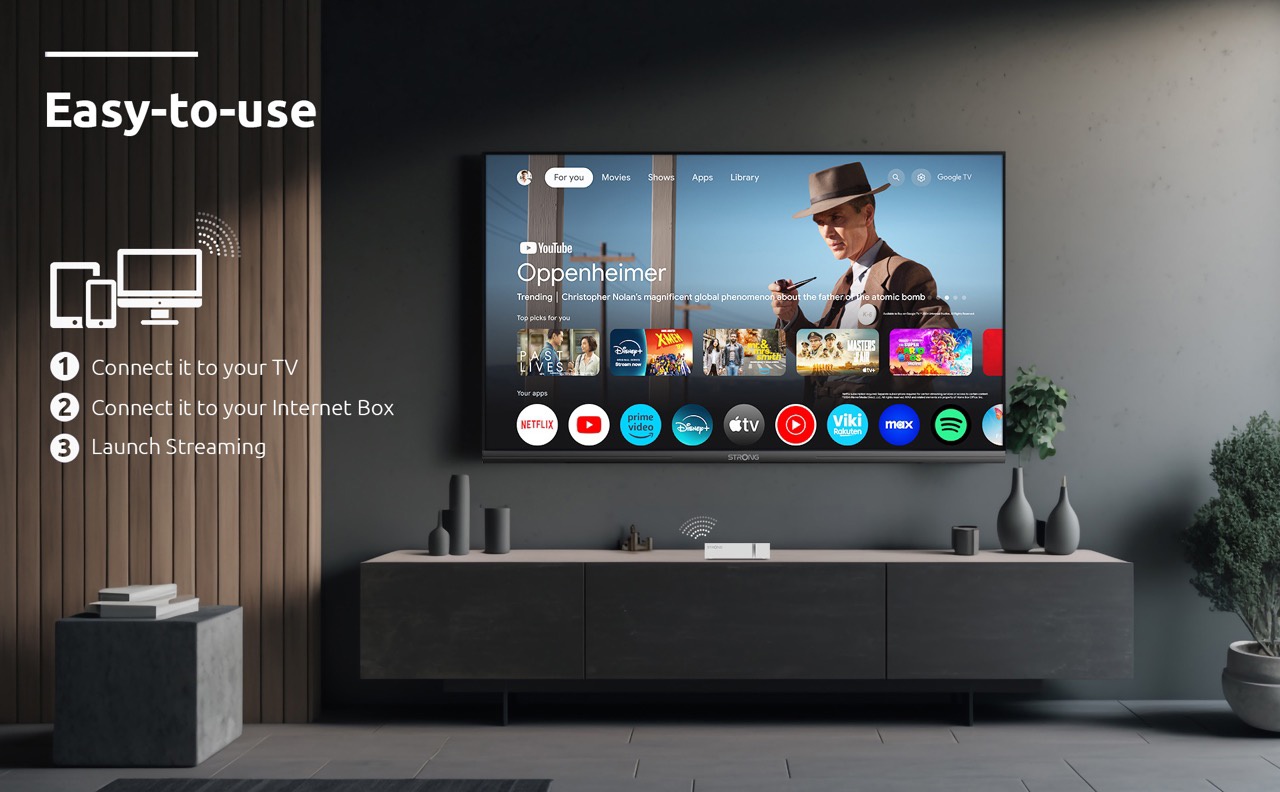 Multimediazentrum STRONG LEAP-S3+V2