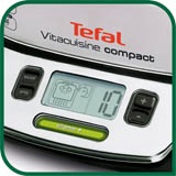 Parný hrniec Tefal Vitacuisine Compact VS400333 s digitálnym displejom