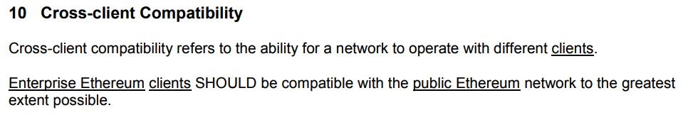 EEA blockchain standard