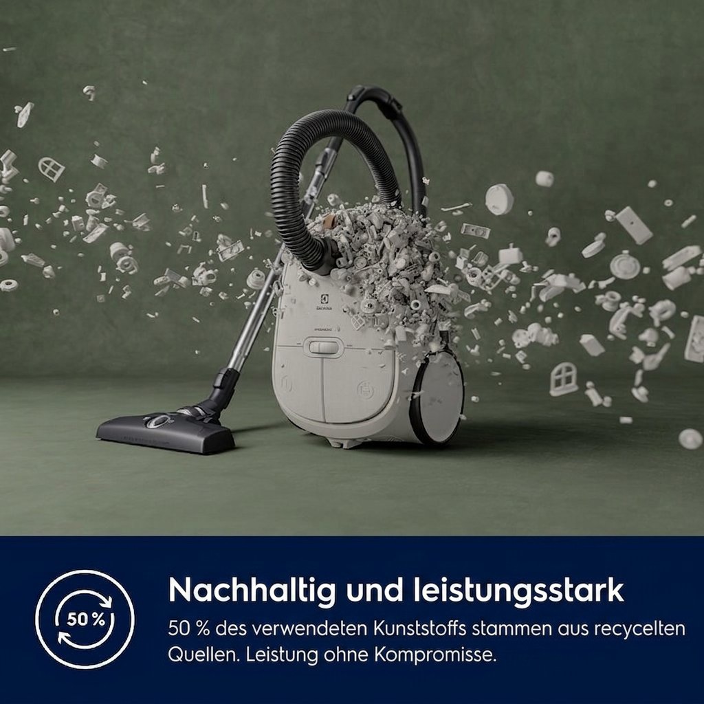 Beutelstaubsauger Electrolux 600 Hygienic EB61H6SW