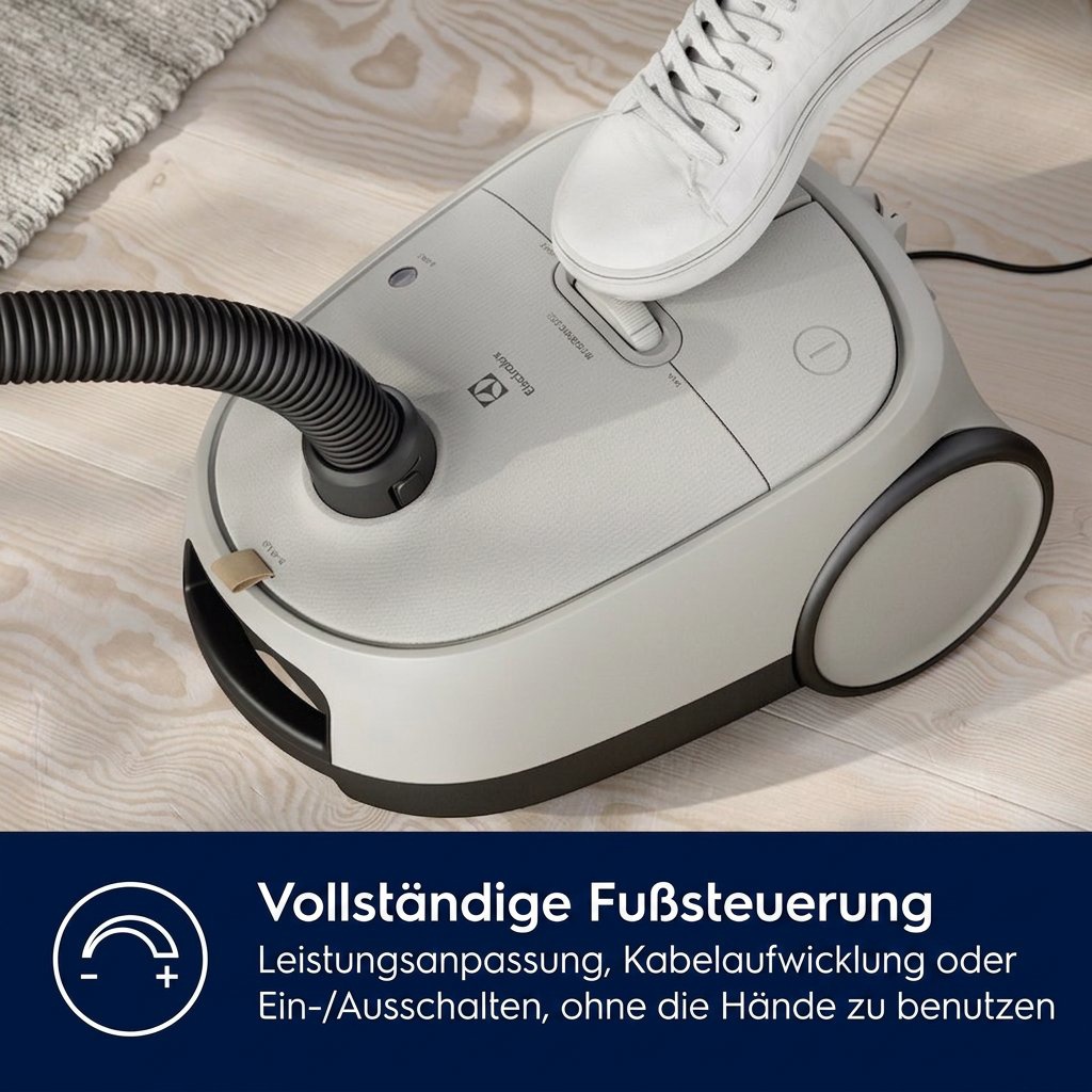 Beutelstaubsauger Electrolux 600 Hygienic EB61H6SW
