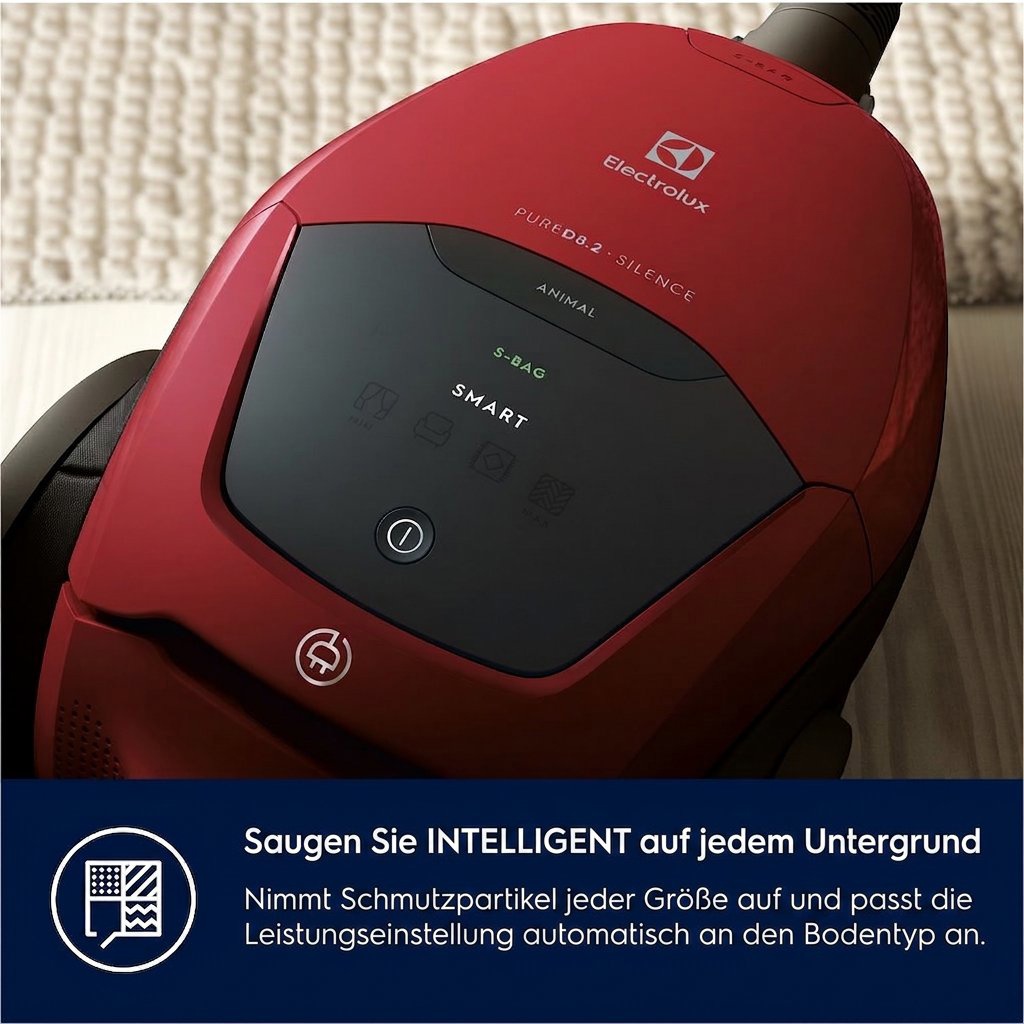 Beutelstaubsauger Electrolux Pure D8.2 PD82-ANIMA Beutelstaubsauger Electrolux Pure D8.2 PD82-ANIMA