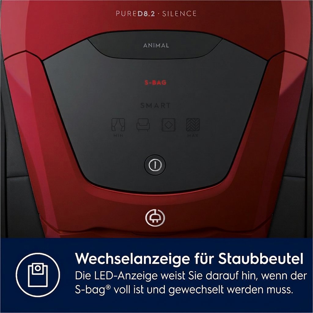 Beutelstaubsauger Electrolux Pure D8.2 PD82-ANIMA Beutelstaubsauger Electrolux Pure D8.2 PD82-ANIMA