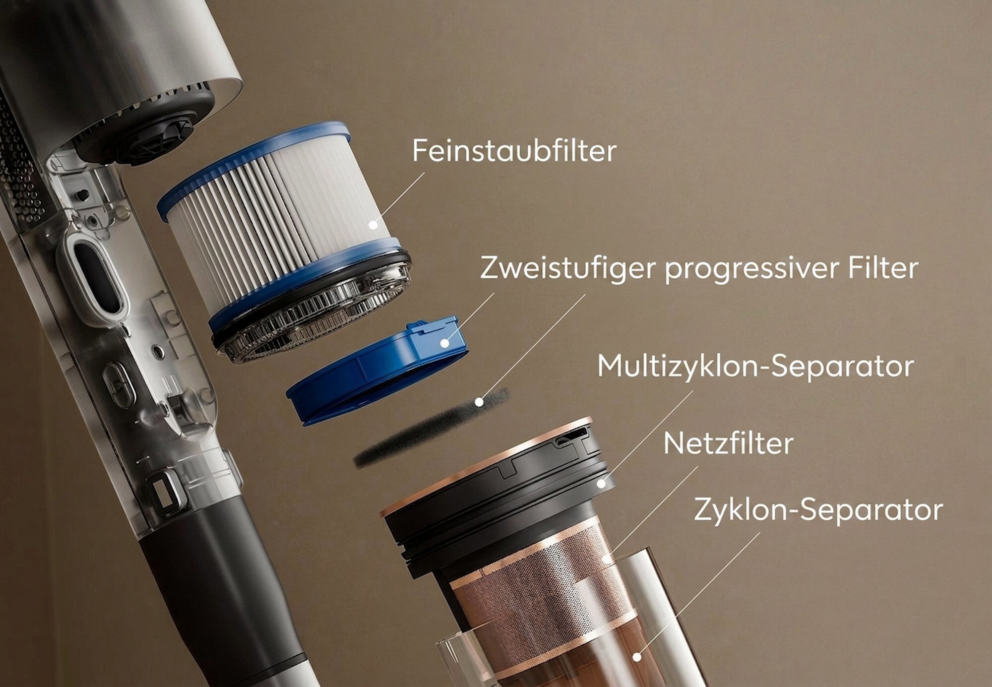 Electrolux 900 Hygienischer Stabstaubsauger EP91B21WET