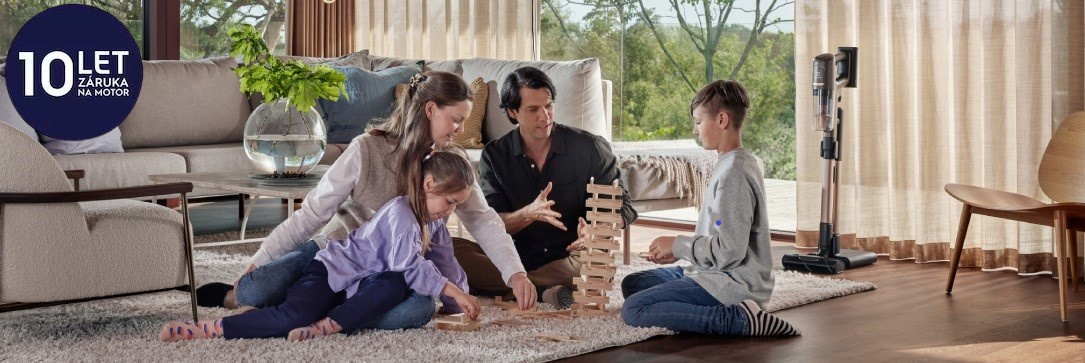 2letá záruka na baterii tyčových vysavačů Electrolux