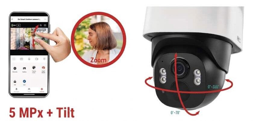 EMOS GoSmart IP-1200 WASP IP Camera with Solar Panel