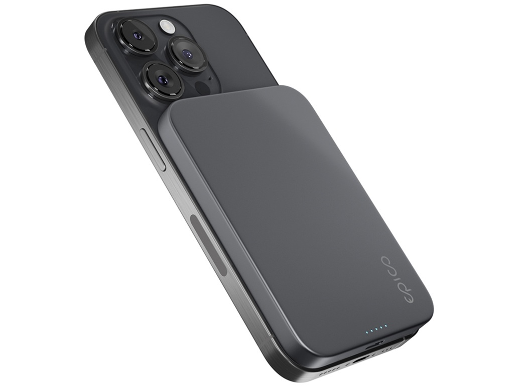 Epico Aluminium Magnetic Wireless Powerbank 5000mAh