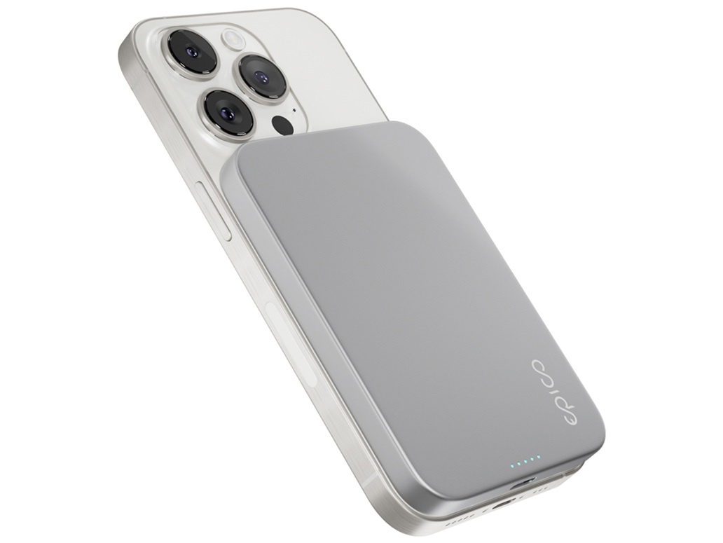 Powerbanka Epico Aluminium Magnetic Wireless Powerbank 5000mAh