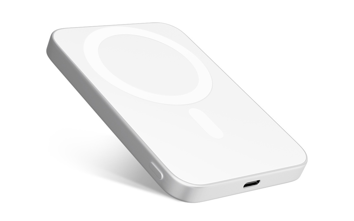 Powerbanka Epico Aluminium Magnetic Wireless Powerbank 5000mAh