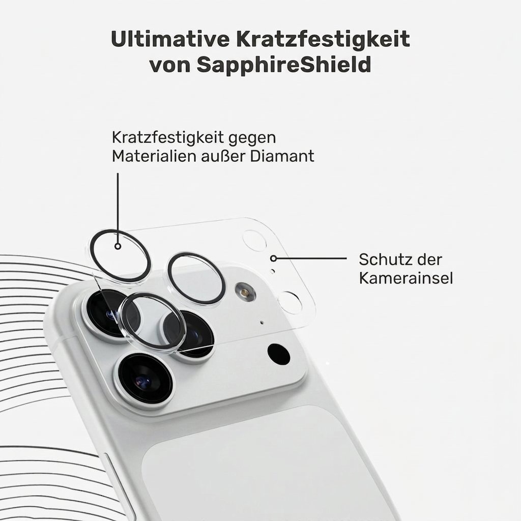 UNUM SapphireShield AntiReflective Lens & Island Protector