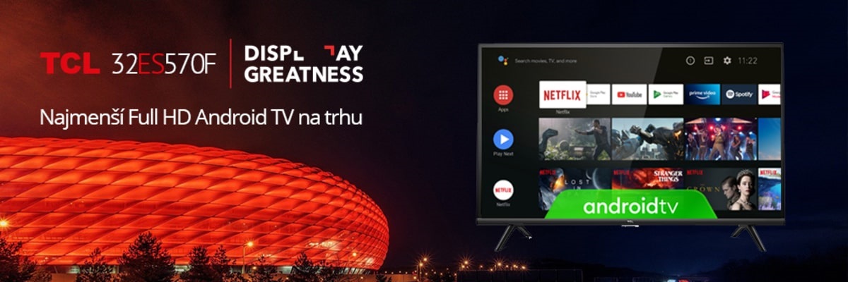 TCL 32ES570F SMART ANDROID TCL 32ES570F SMART ANDROID