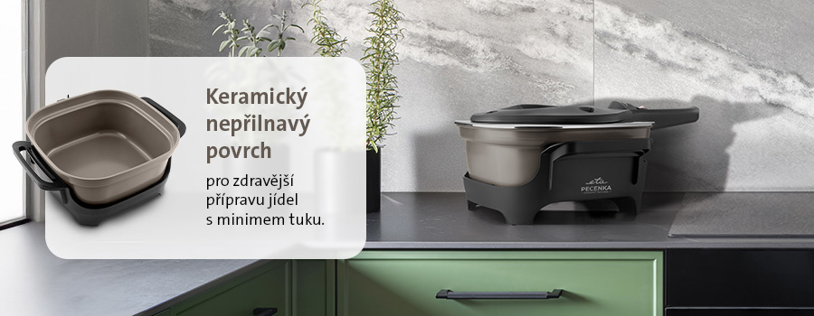 Non-stick ceramic surface – ETA Pečenka Ceramic Natura