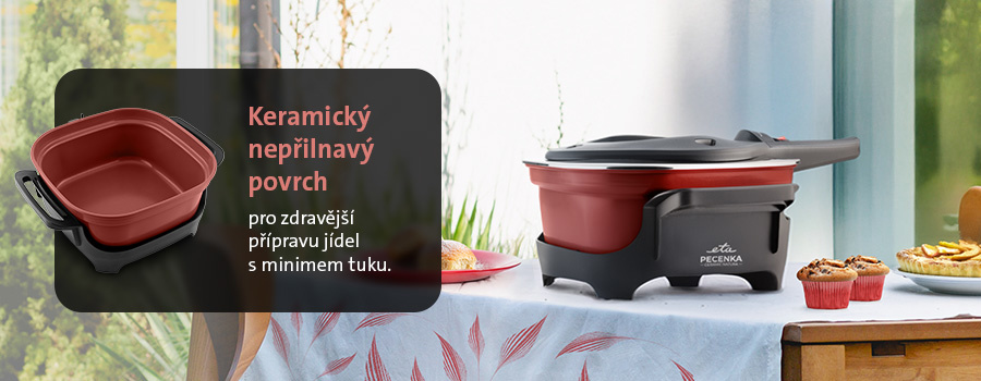 Non-stick ceramic surface – ETA Pečenka Ceramic Natura