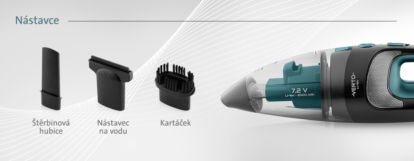 ETA Verto Li-Ion handheld vacuum cleaner accessories