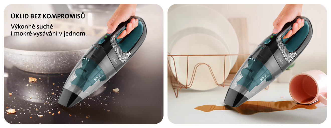 Wet and dry vacuuming with the ETA Verto Li-Ion