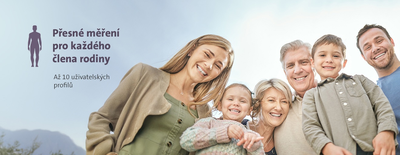 Memory for 10 users ETA TRACEY – accurate measurement for every family member