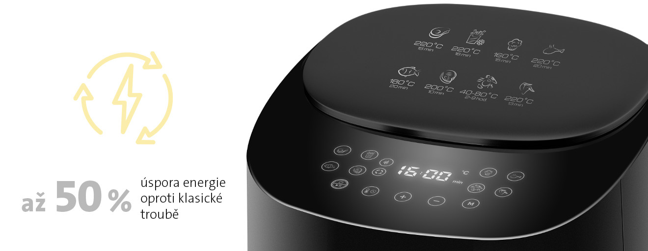 ETA Brilla Digi - saving energy compared to the oven
