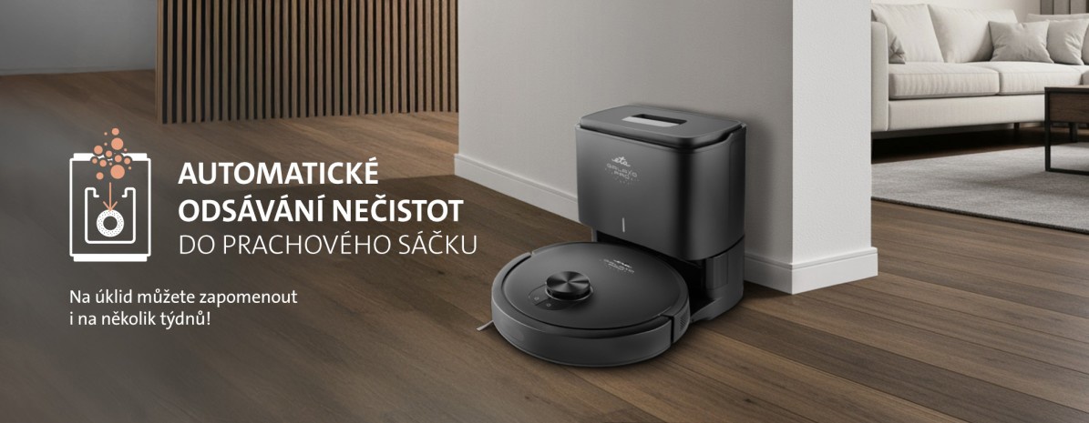 ETA Galaxo PRO – Automatic dirt disposal