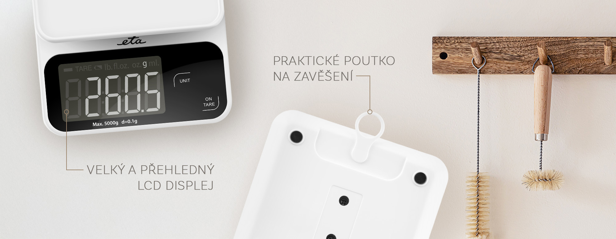 ETA Popi – LCD display and hanging loop