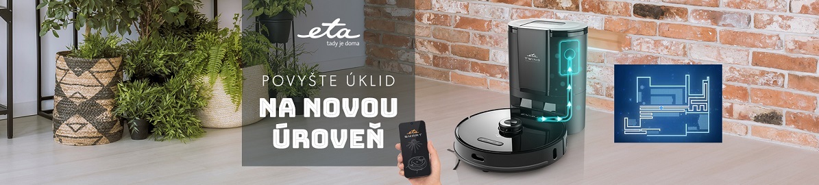 Robotické vysavače ETA