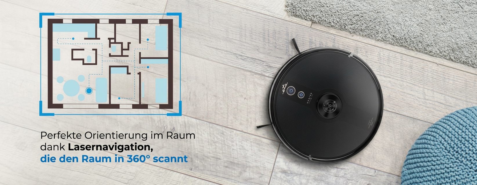 Staubsaugerroboter ETA Master 2 5229 90000