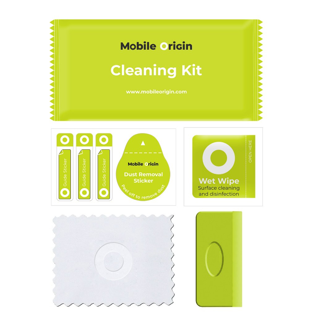 Mobile Origin Easy Glass üvegfólia - tisztító készlet