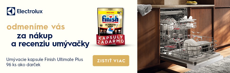 Electrolux umývačky akcia