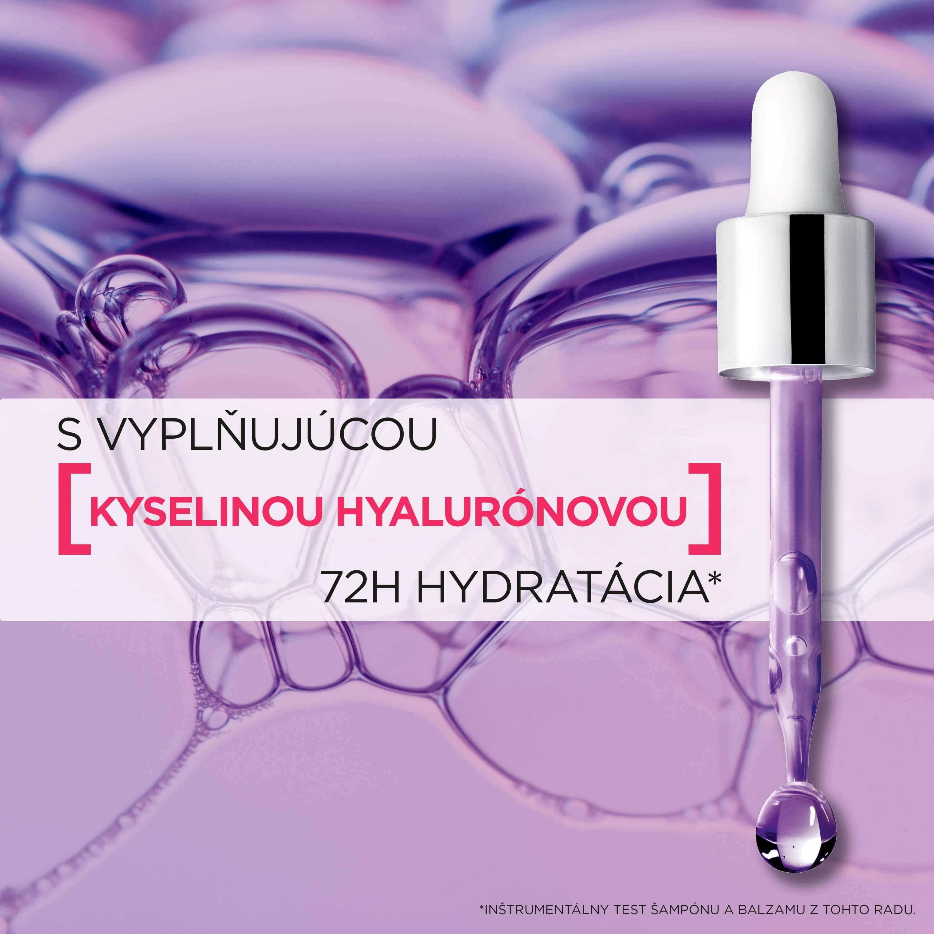Sérum na vlasy L'ORÉAL PARIS Elseve Hyaluron Plump Hydratačné sérum s 2% Hyaluronovým ošetrujúcim komplexom 150 ml 