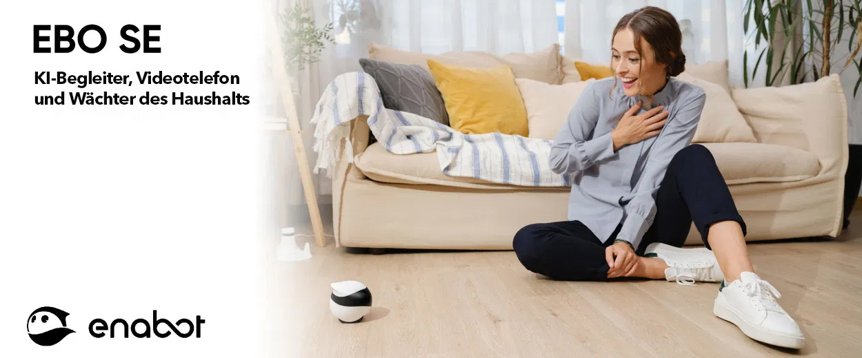 Roboter Enabot EBO SE - Robotischer Begleiter mit Kamera
