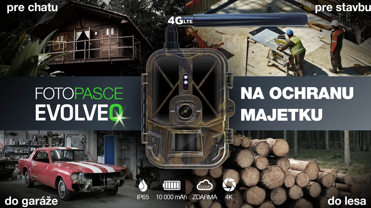 Fotopasca EVOLVEO StrongVision PRO 4G