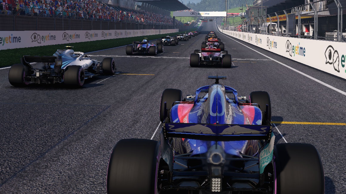 F1 2018 - kvalita obrazu AMD