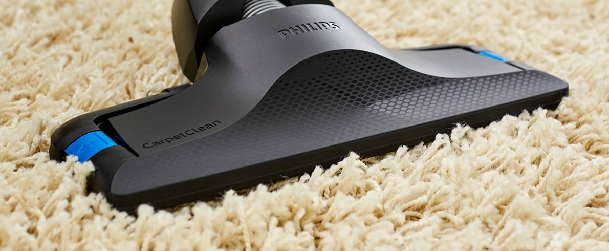 Philips Staubsauger mit Teppichdüse