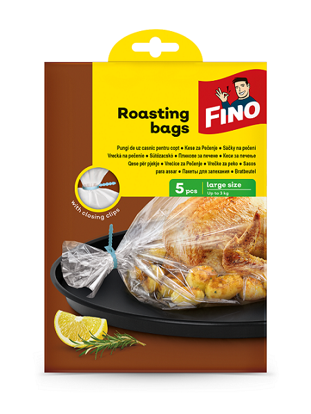 FINO Baking bags 5 pcs "xxl size" 35 × 43cm