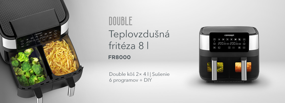 Teplovzdušná fritéza Concept FR8000 Fritéza bez oleja Concept FR8000