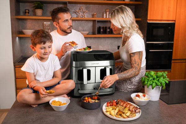  Concept FR5500 GLASS & FAST 5,5 l hot air fryer