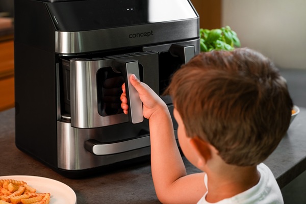  Concept FR5500 GLASS & FAST 5,5 l hot air fryer