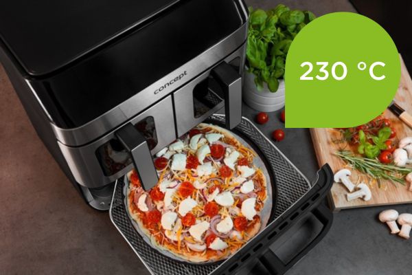  Concept FR5500 GLASS & FAST 5,5 l hot air fryer